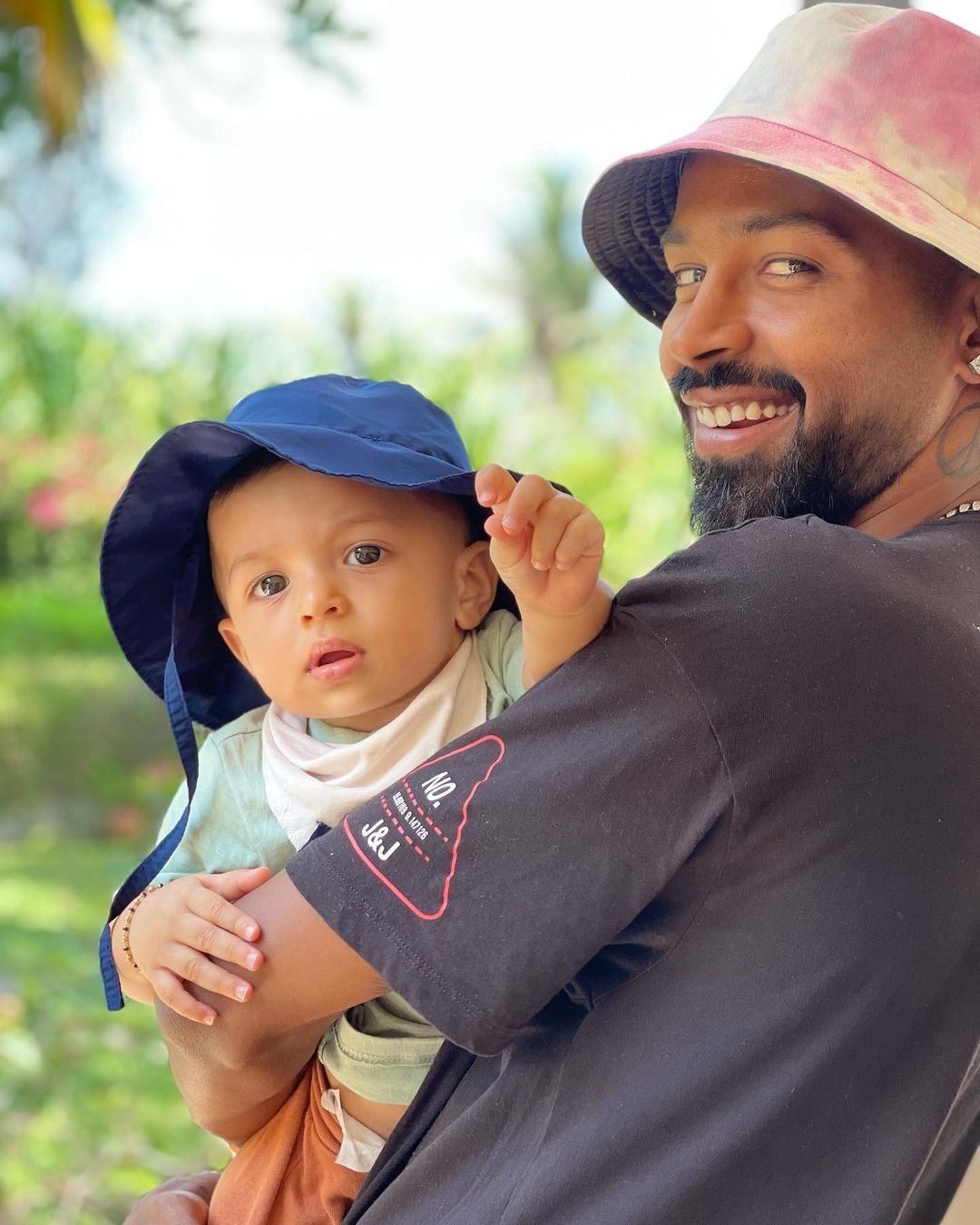 father son bucket hats