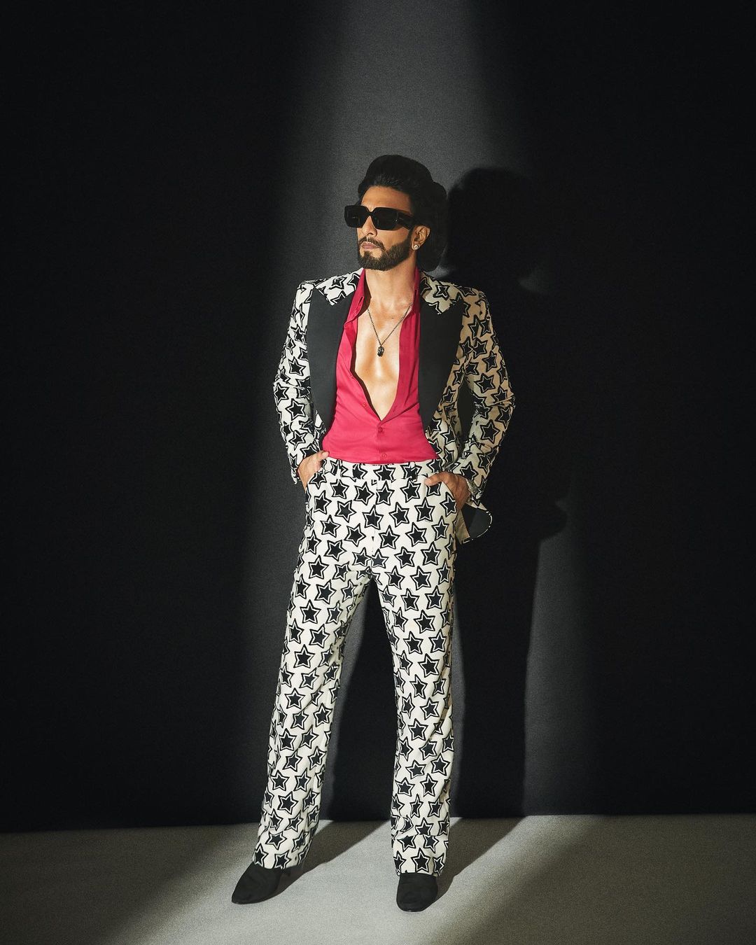 Ranveer Singh slays dapper look in a monochrome suit