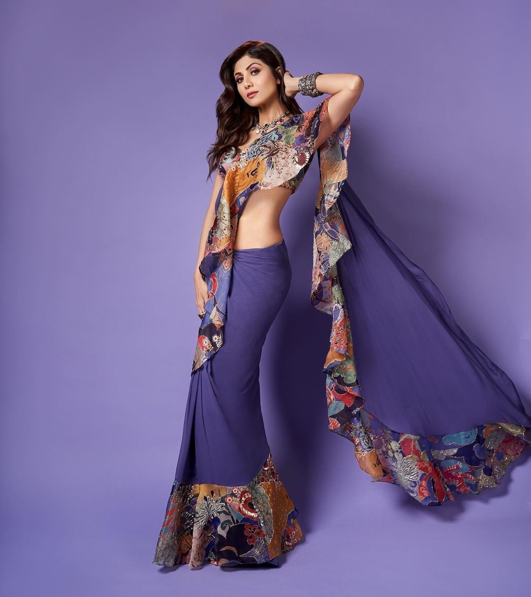 Buy Shilpa Shetty Dresses, Sarees, Salwar Suits and Lehengas Online