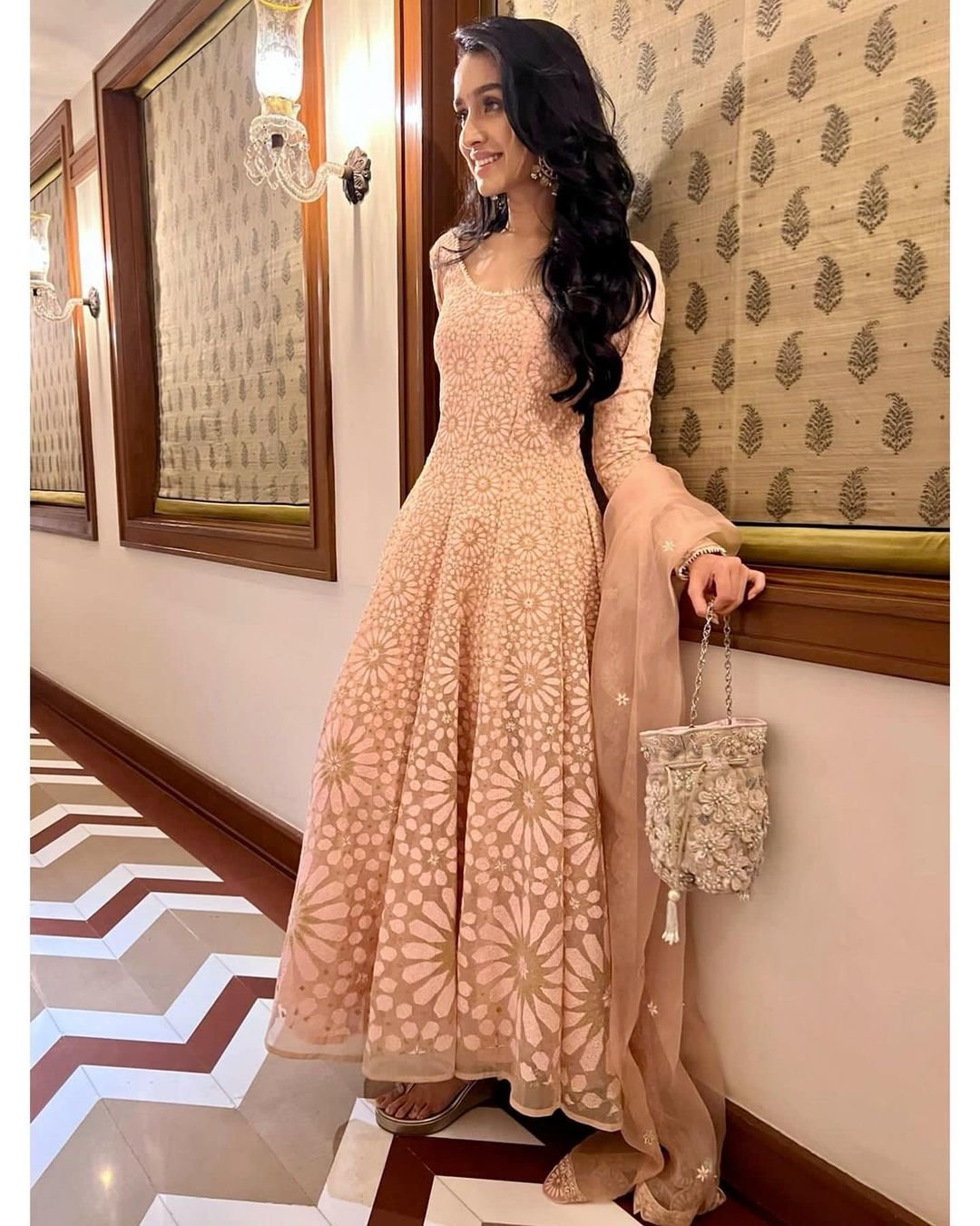 Shraddha Kapoor in Punit Balana for Stree promotions – South India Fashion