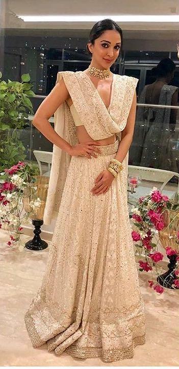 Rakul Preet Singh Anand Karaj Look In Ivory Lehenga Has Our Heart! - Wish N  Wed