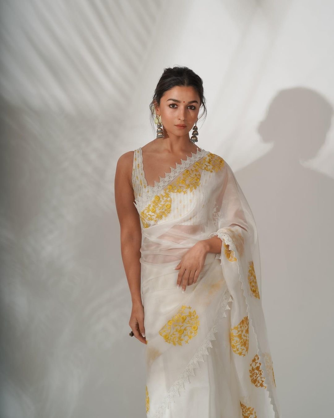 From Berlin To Kolkata, Alia Bhatt's Stunning White Sarees Follow
