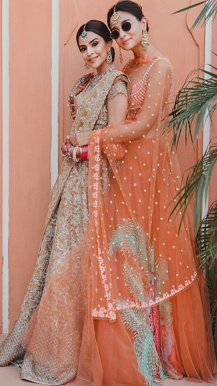 Neha Kakkar's blush pink Sabyasachi wedding lehenga is every pastel-loving  bride's dream | VOGUE India