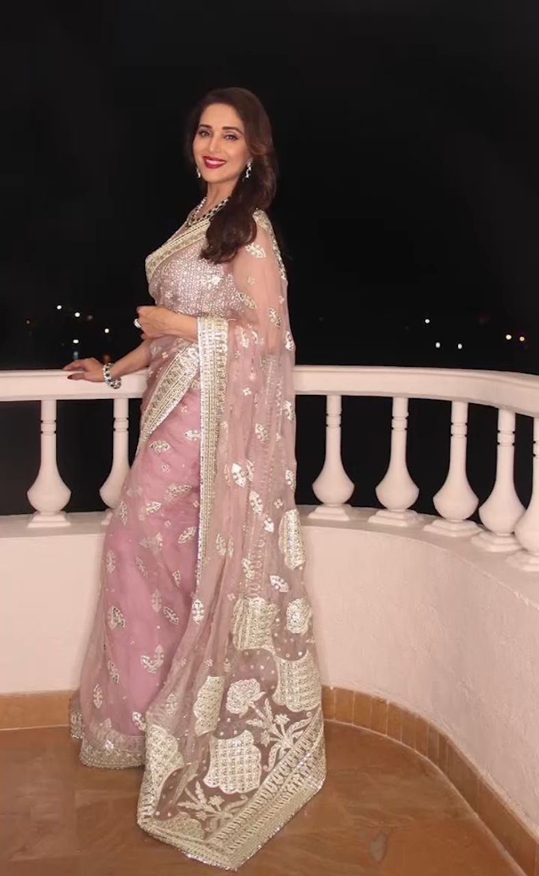 Madhuri Dixit's most expensive saree looks | Times of India