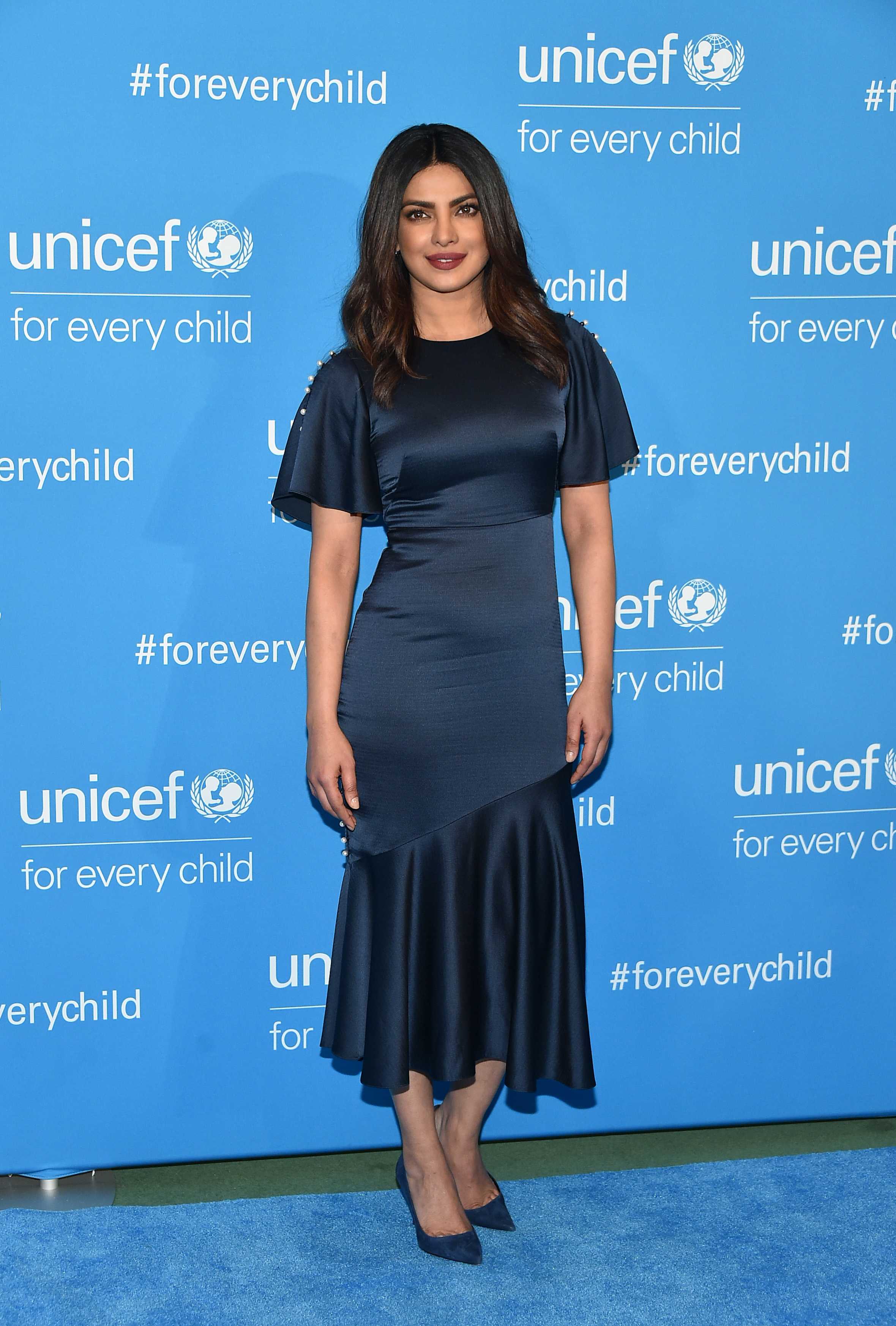 Priyanka Chopra wears a printed Dior minidress in Miami | VOGUE India