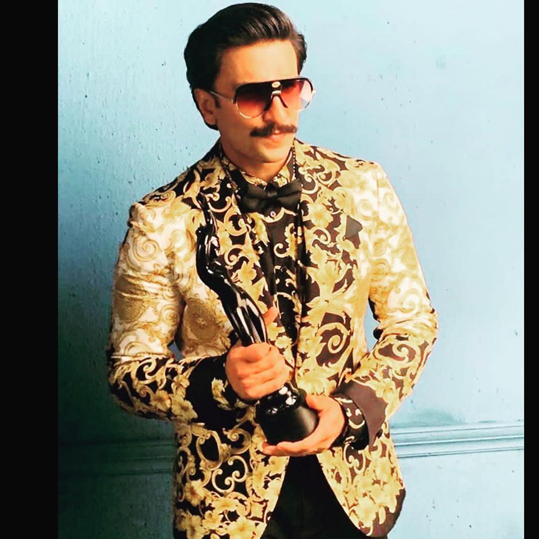 Ranveer Singh trolled for gold outfit, compared to 'Dairy Milk