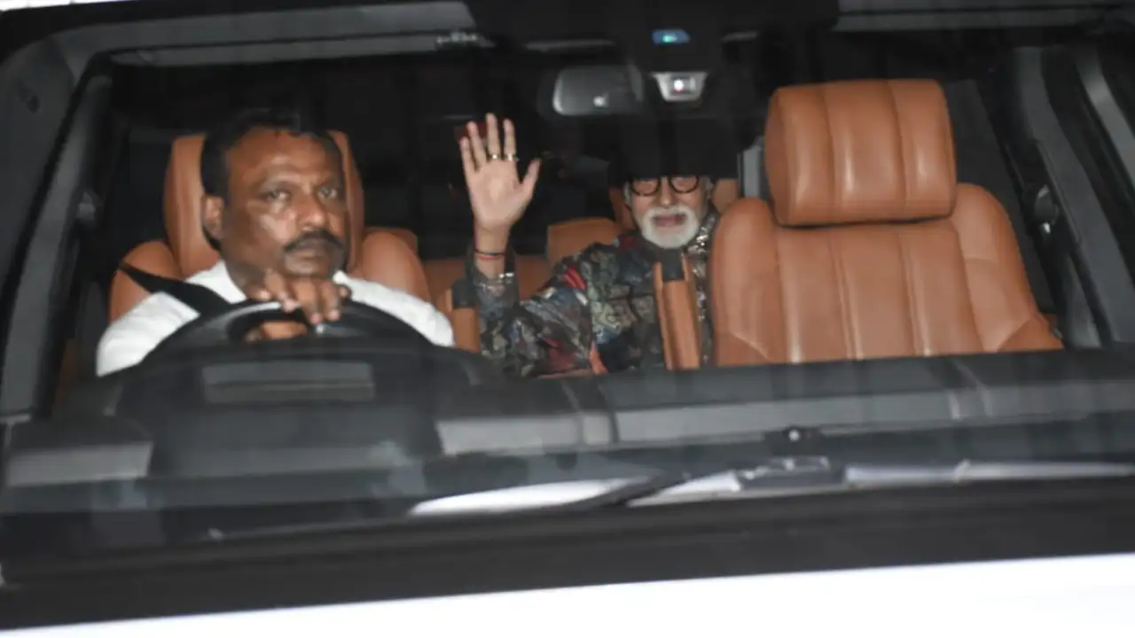 Amitabh Bachchan 80th Birthday Highlights: Big B Spotted Outside His ...