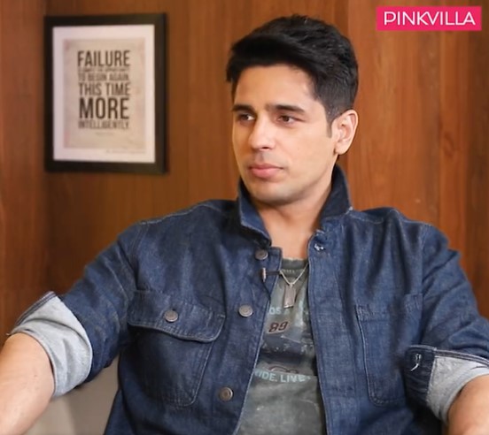 Sidharth Malhotra for Pinkvilla