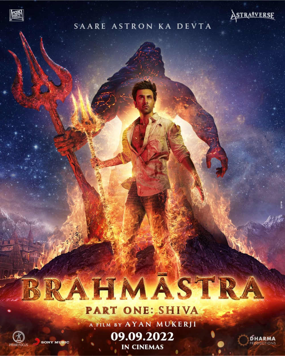 Brahmastra marked the first onscreen collaboration of Ranbir Kapoor and Alia Bhatt.