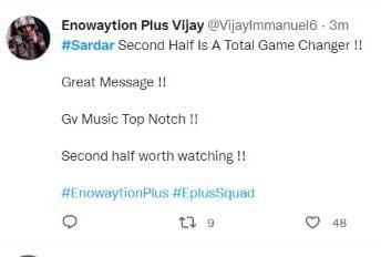 Sardar Twitter Review