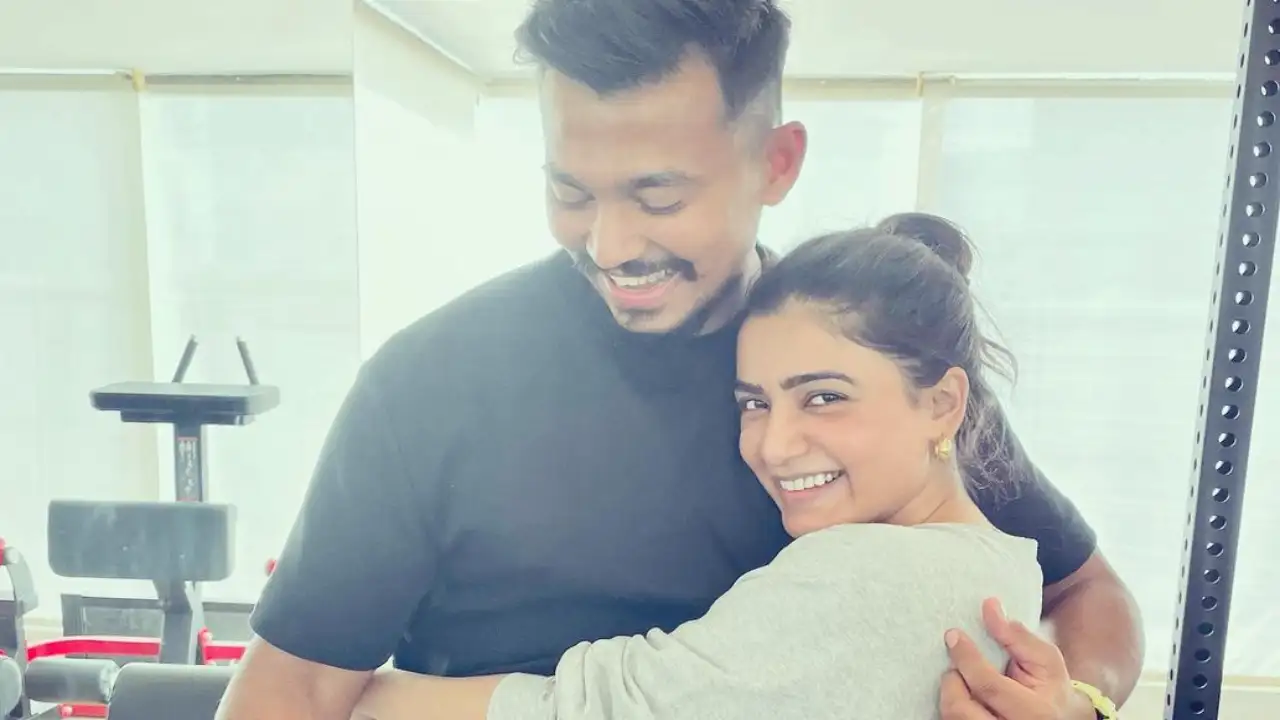 Samantha Ruth Prabhu thanks fitness trainer as he gets her ‘jalebi for Yashoda’s success and action scenes’