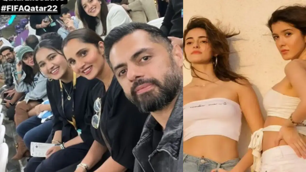 Coupe du Monde de la FIFA 2022 : Ananya Panday et Shanaya Kapoor aiment regarder le match France vs Maroc avec Sania Mirza