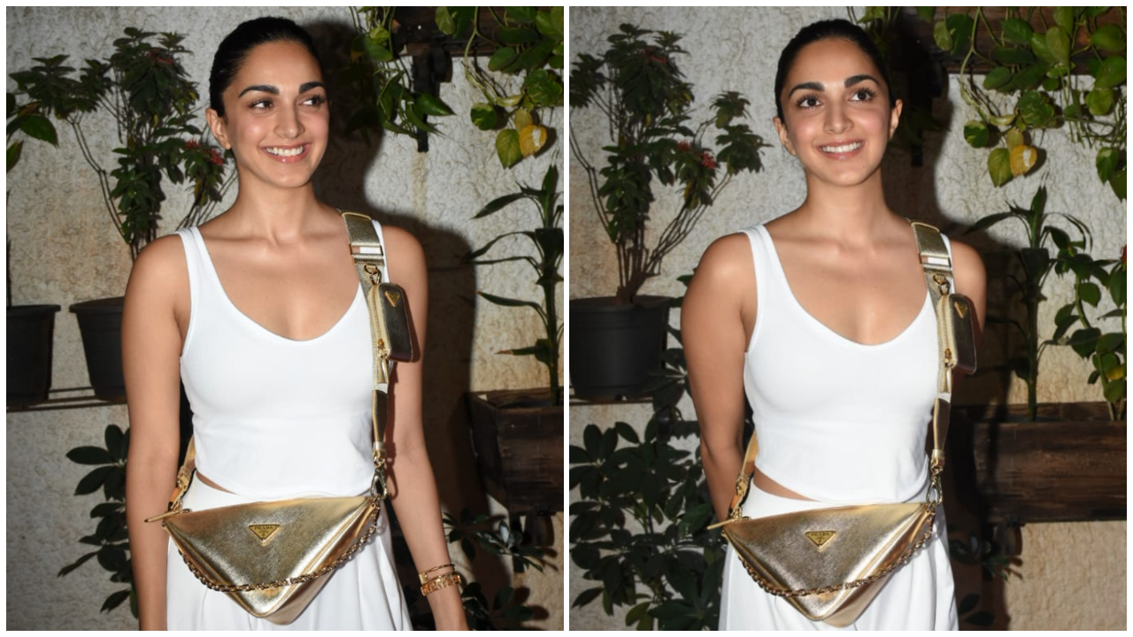 Kiara Advani's Prada shoulder bag adds the perfect light to her monotone  outfit; Check out its price | PINKVILLA