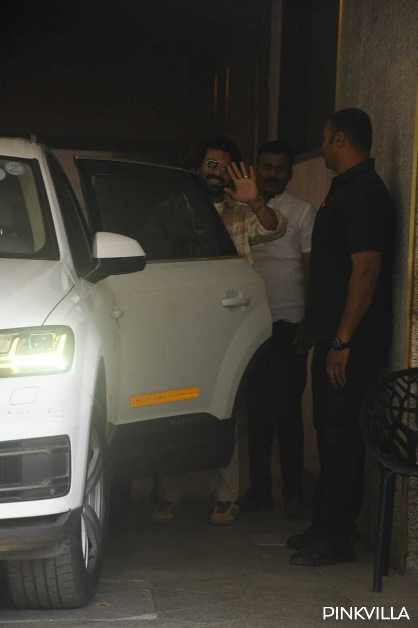 Ram Charan gets clicked in Mumbai