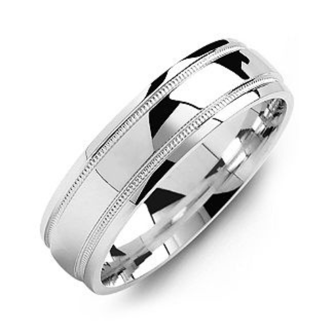 Jewlr Men's Polished Dome Ring