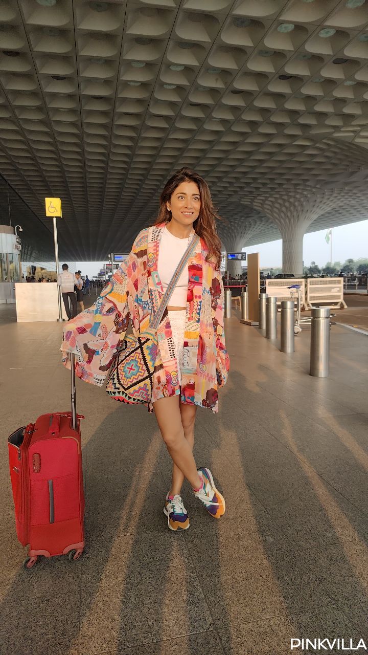 Shriya Saran's summer airport look 