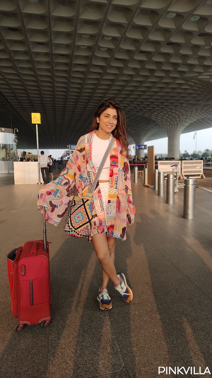 Shriya Saran's summer airport look 