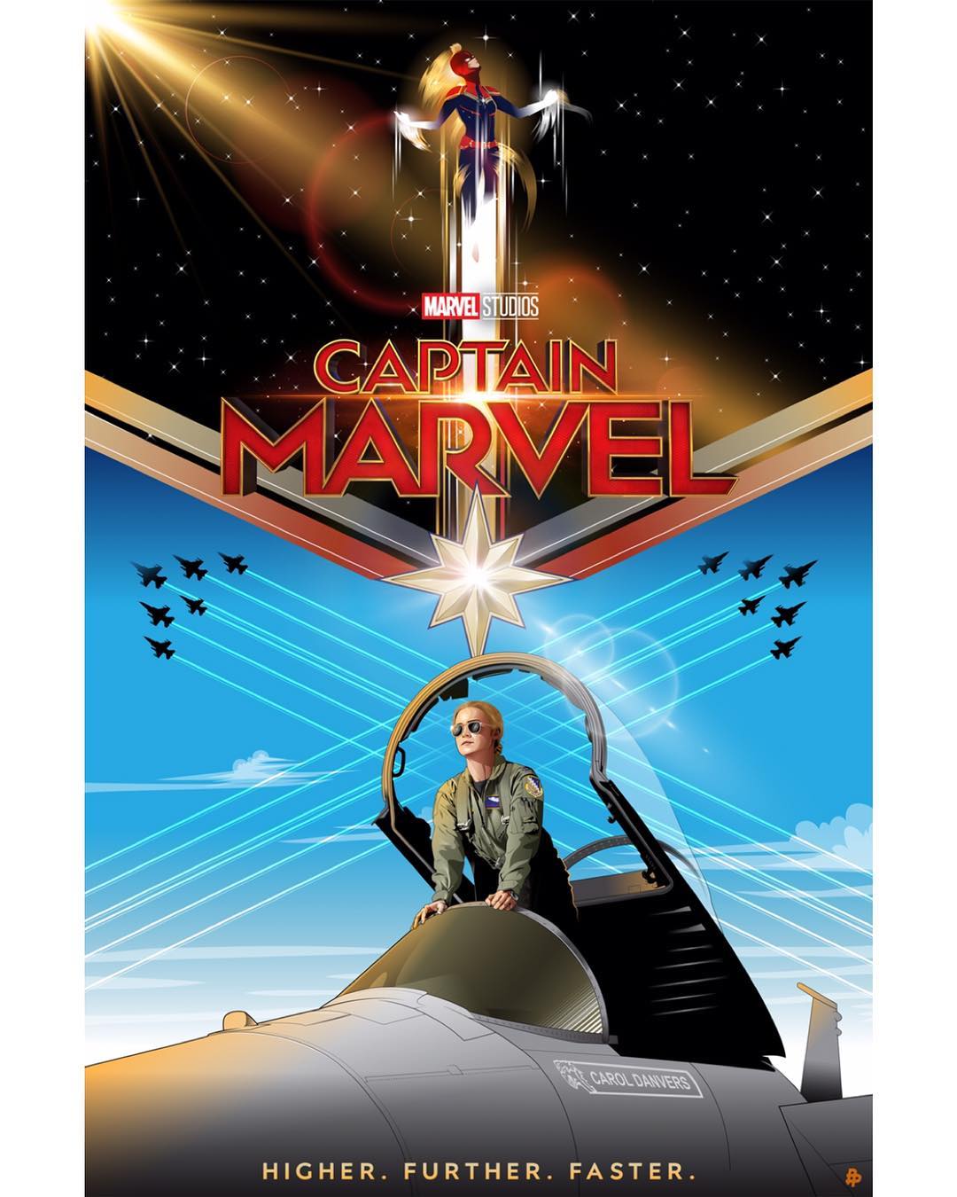 Captain Marvel (Image: Captain Marvel Instagram) 