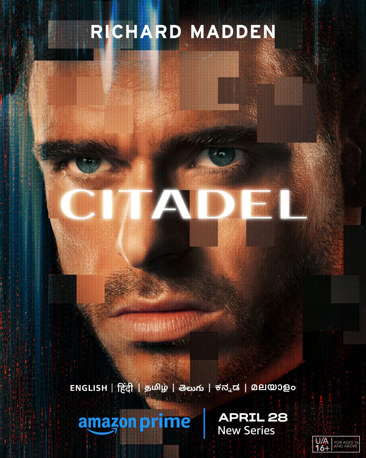 Richard Madden on Citadel (Credits - Amazon Prime)