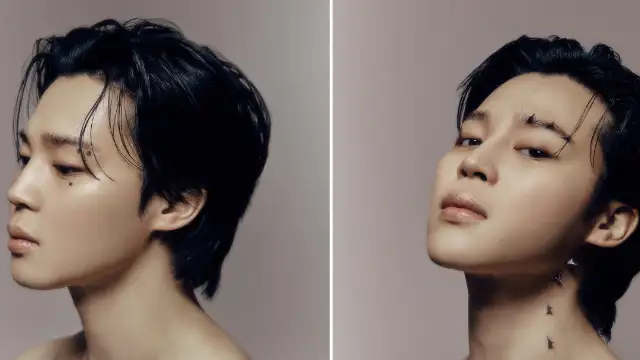 BTS: Jimin Goes Shirtless, Sports Multiple Piercings In New FACE ...