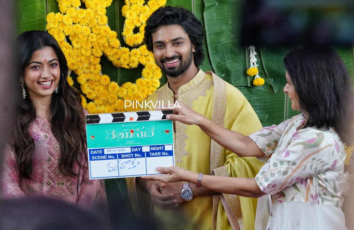 Peluncuran film Rashmika Mandanna dan Dev Mohan Rainbow