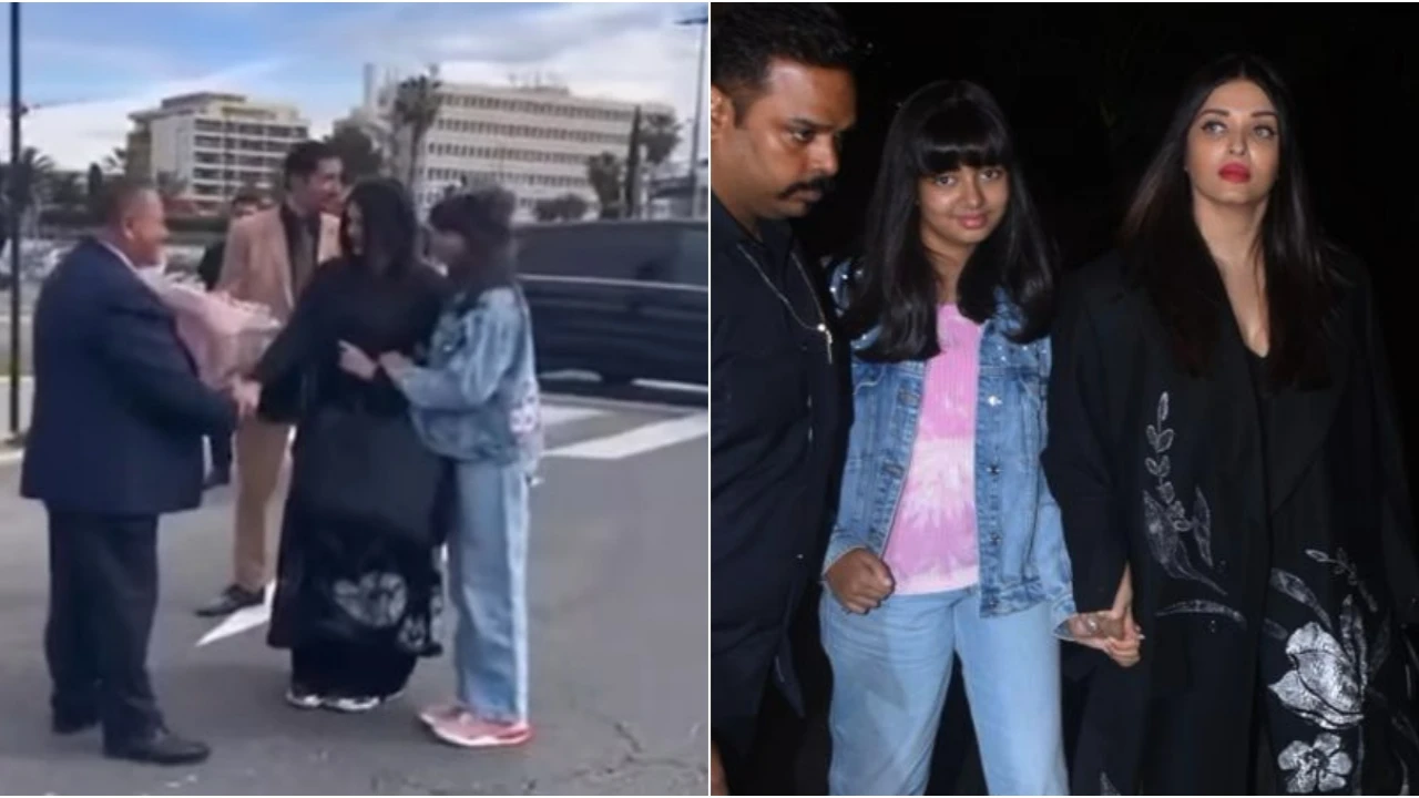 REGARDER: Aishwarya Rai Bachchan, fille d’Aaradhya reçoit un accueil chaleureux en France avant Cannes 2023