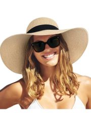 FURTALK Womens Sun Straw Hat 