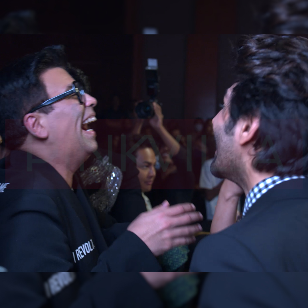 Exclusive - Kartik Aaryan made Karan Johar laugh at Pinkvilla Style Icons Awards!