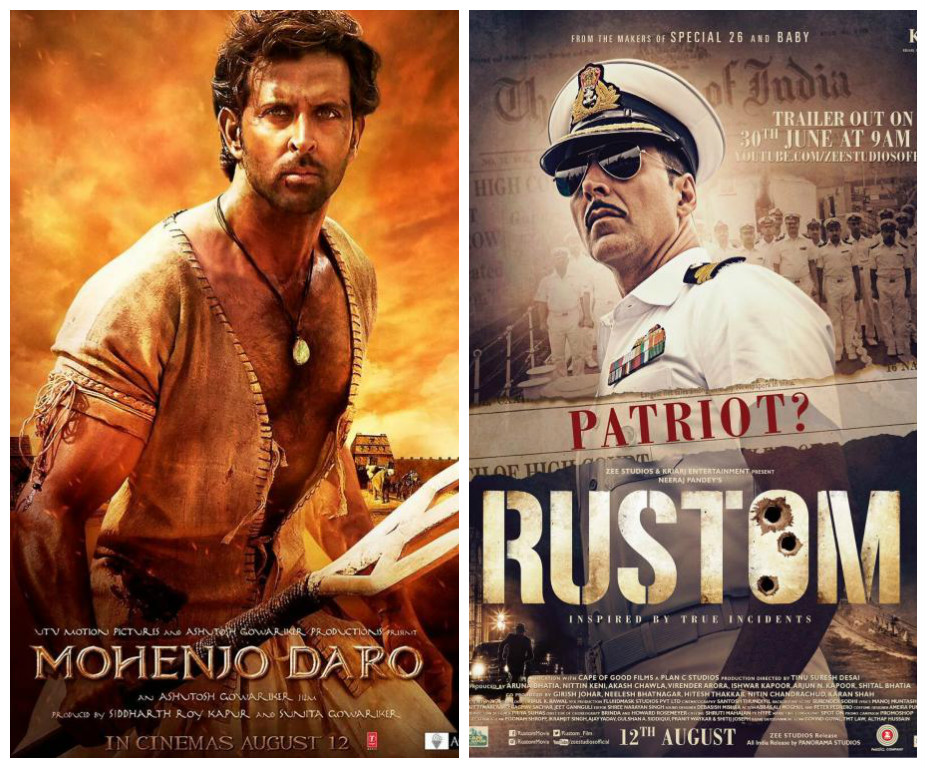 Box Office Report: Akshay's Rustom takes lead over Hrithik's Mohenjo Daro