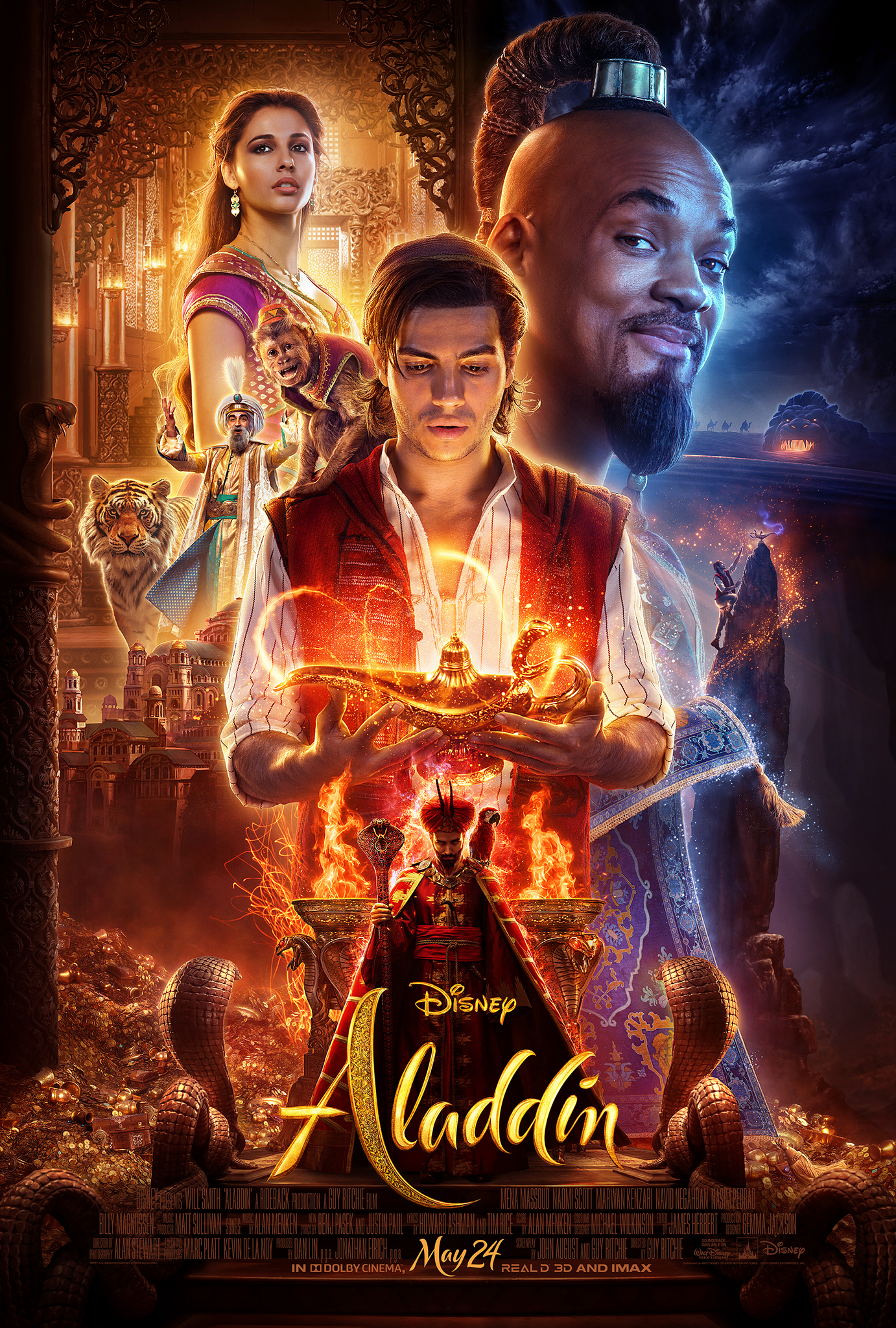 Aladdin Box Office Collection Week 3: Naomi Scott, Mena Massoud & Will Smith starrer to cross 50 crore mark