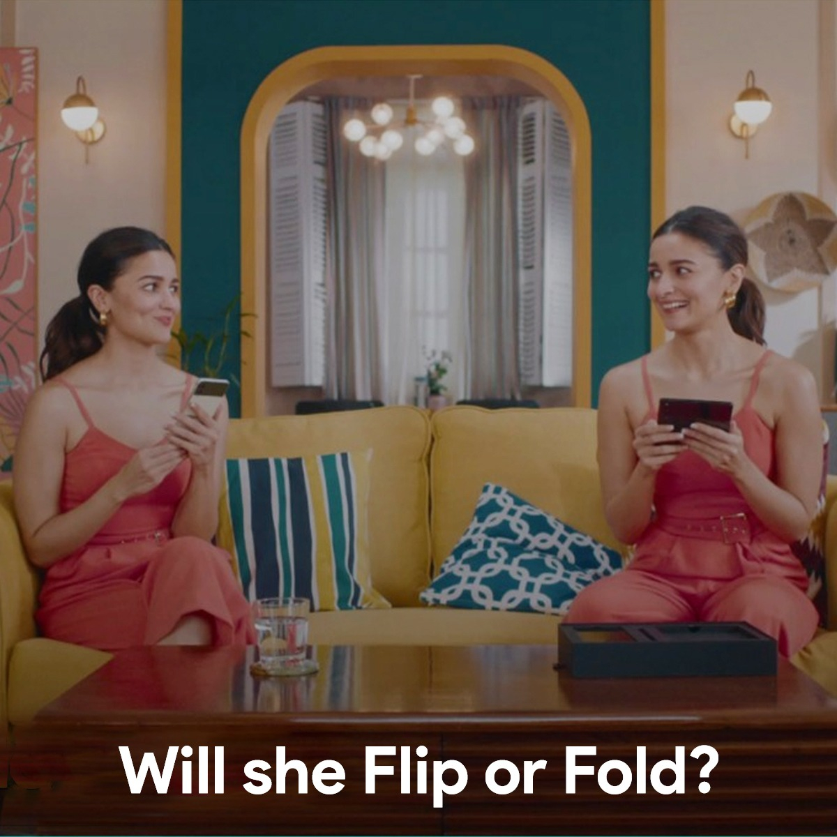 Alia unboxes the all-new Samsung Galaxy Z Series. Will she Flip or Fold?