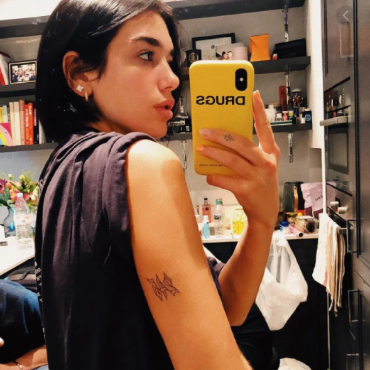 Best 15 Dua Lipa Tattoos  NSF  Magazine