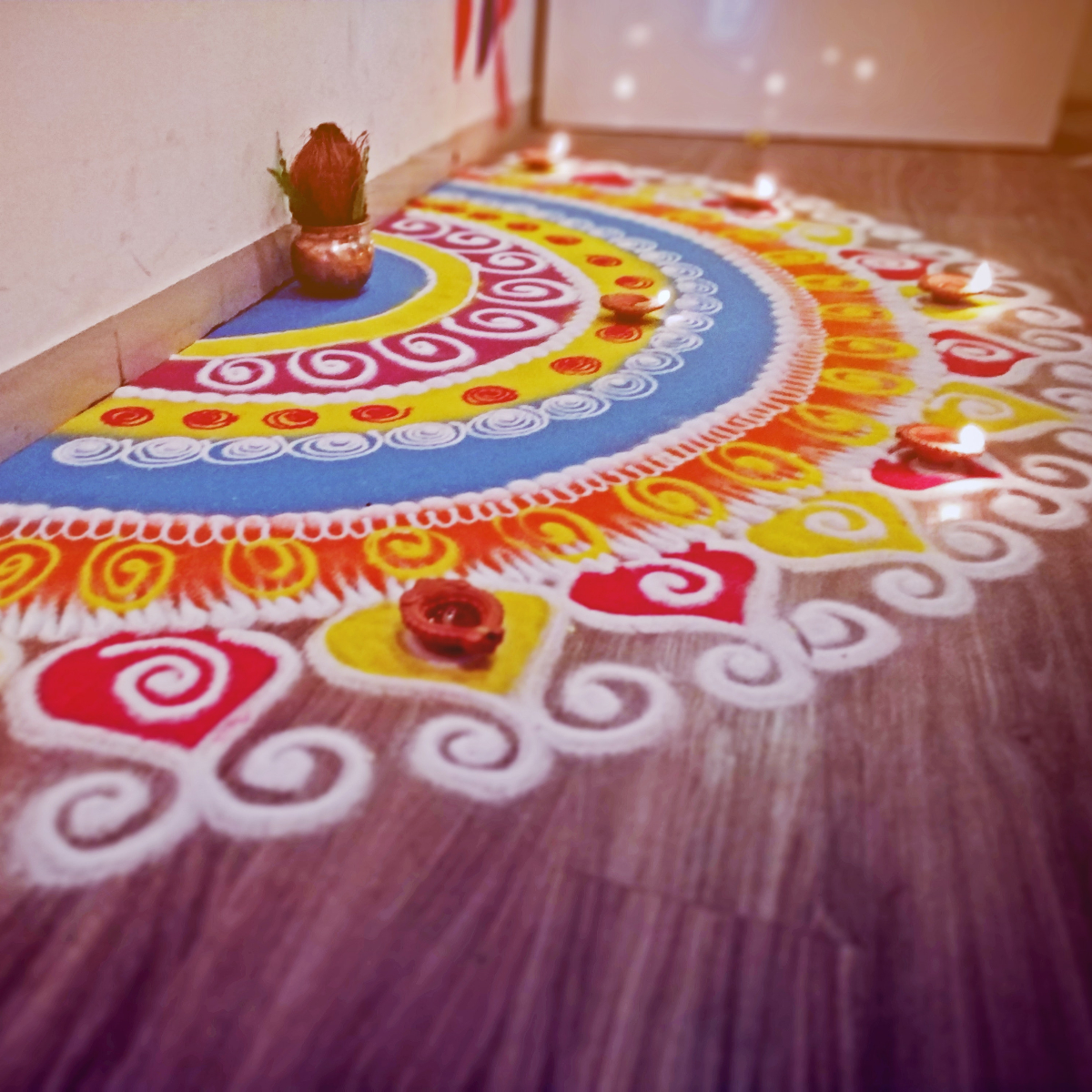 Ugadi 2020: 5 Easy Rangoli design ideas to decorate your home to ...