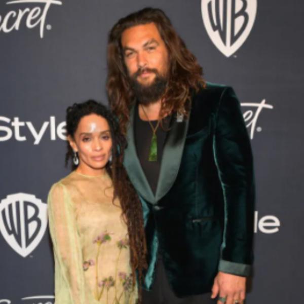 Jasmon Momoa wearing a gemstone