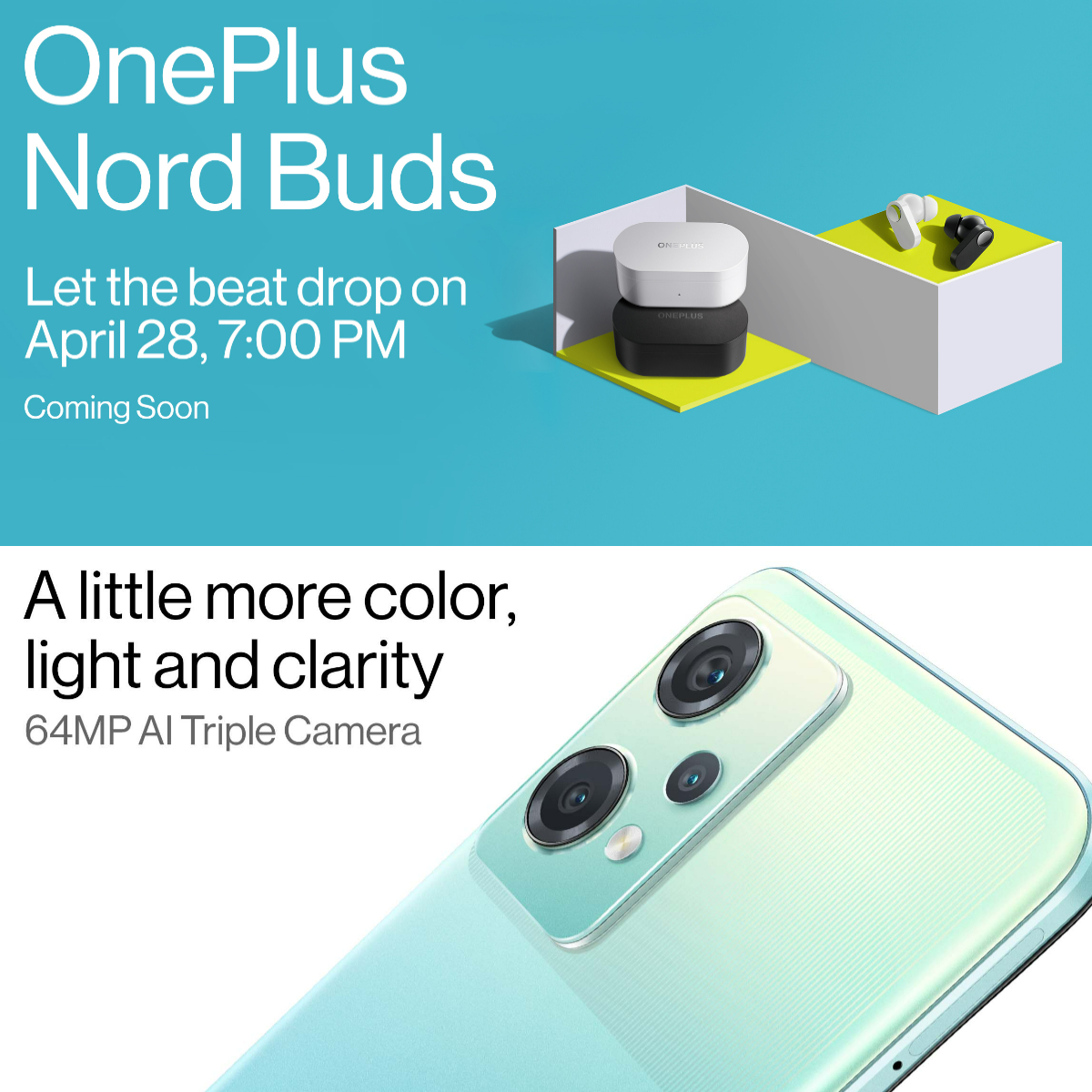 It’s official! OnePlus is expanding its Nord category with the upcoming Nord Buds and Nord CE 2 Lite