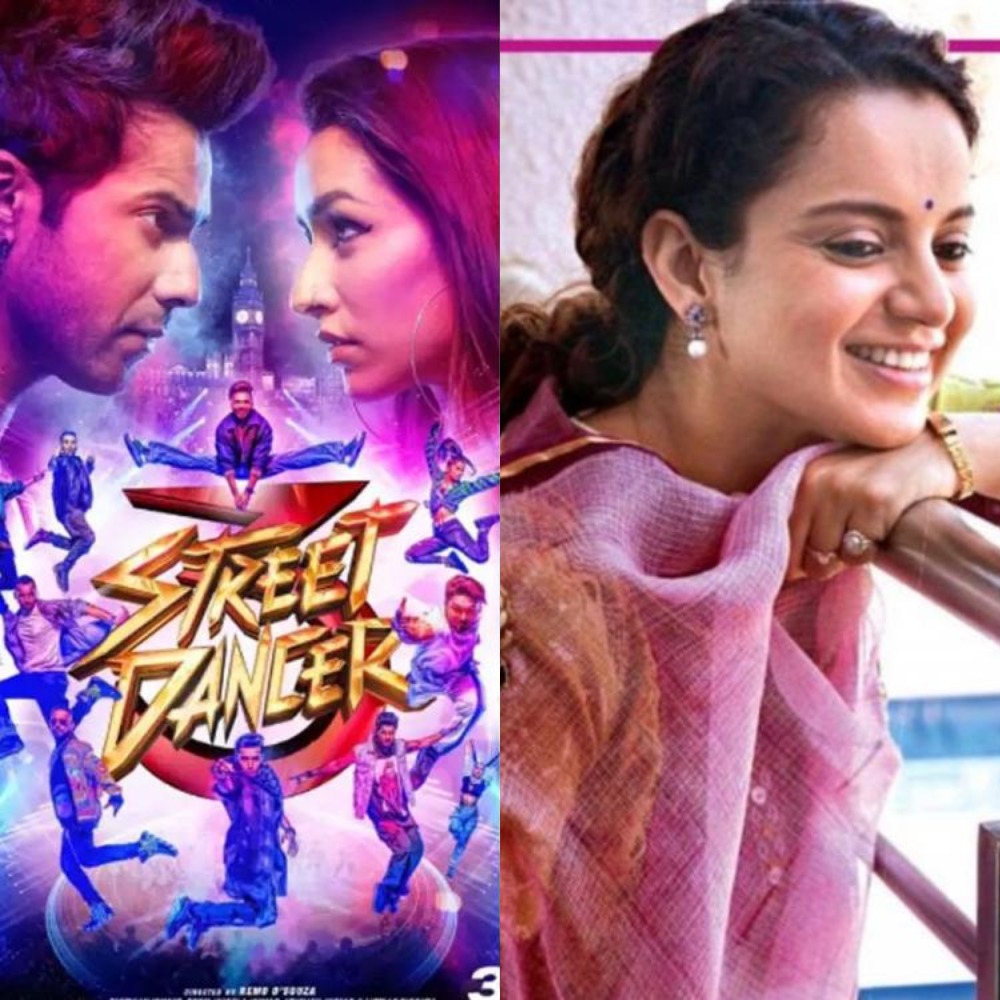 Panga Vs Street Dancer 3D Box Office Occupancy Day 1: Kangana’s film lags behind Varun, Shraddha’s dance flick