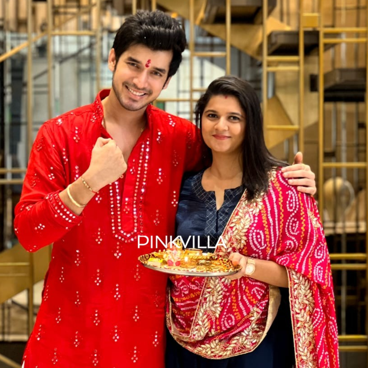 EXCLUSIVE PICS: Here's how Jhalak Dikhhla Jaa 10's Paras Kalnawat celebrated Raksha Bandhan with his sister