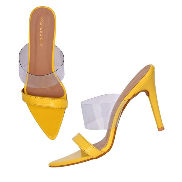 pencil heels sandals