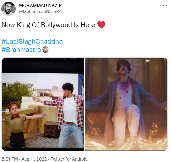 Shah Rukh Khan's Cameo Steals The Show In 'Brahmastra', Twitter