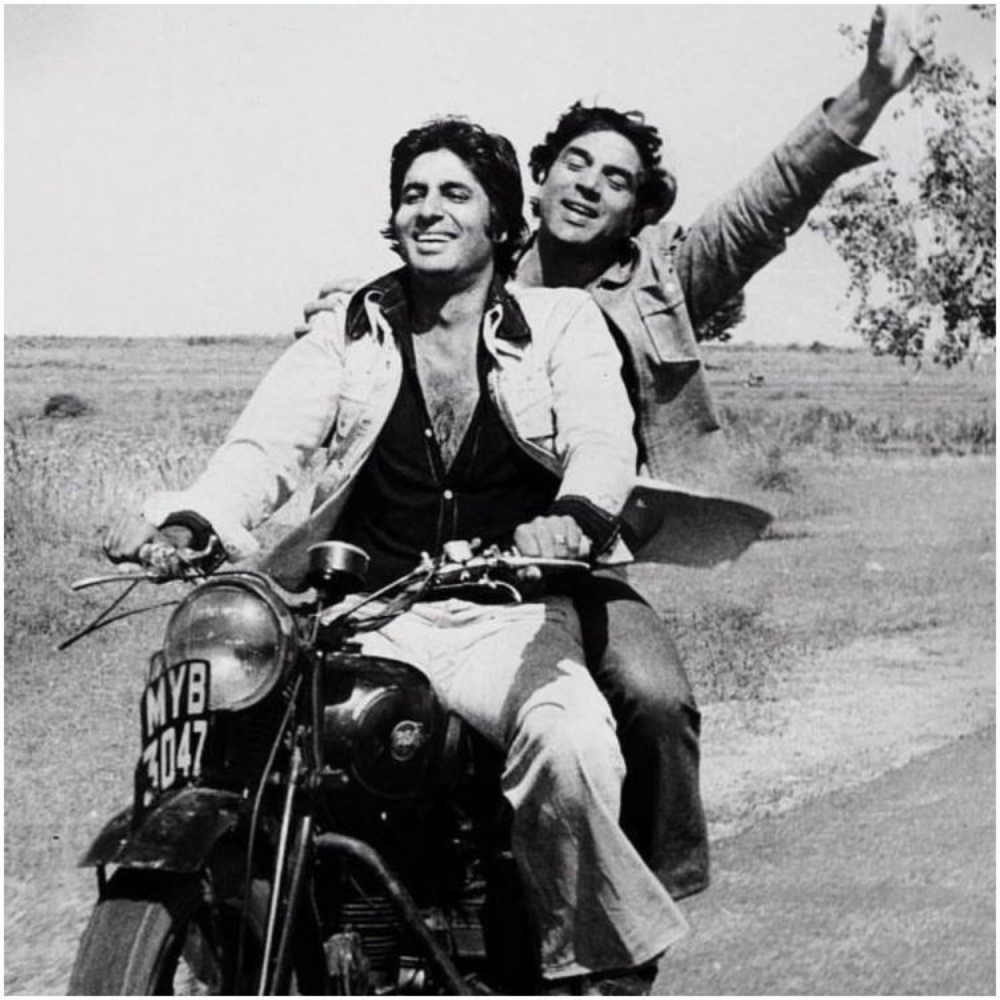 Sholay Amitabh And Dharmendra