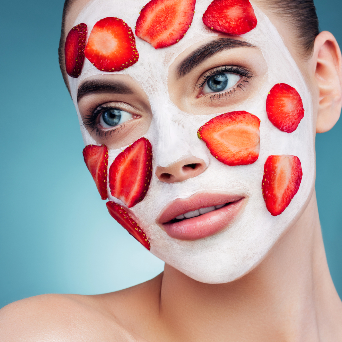 strawberry face pack at home