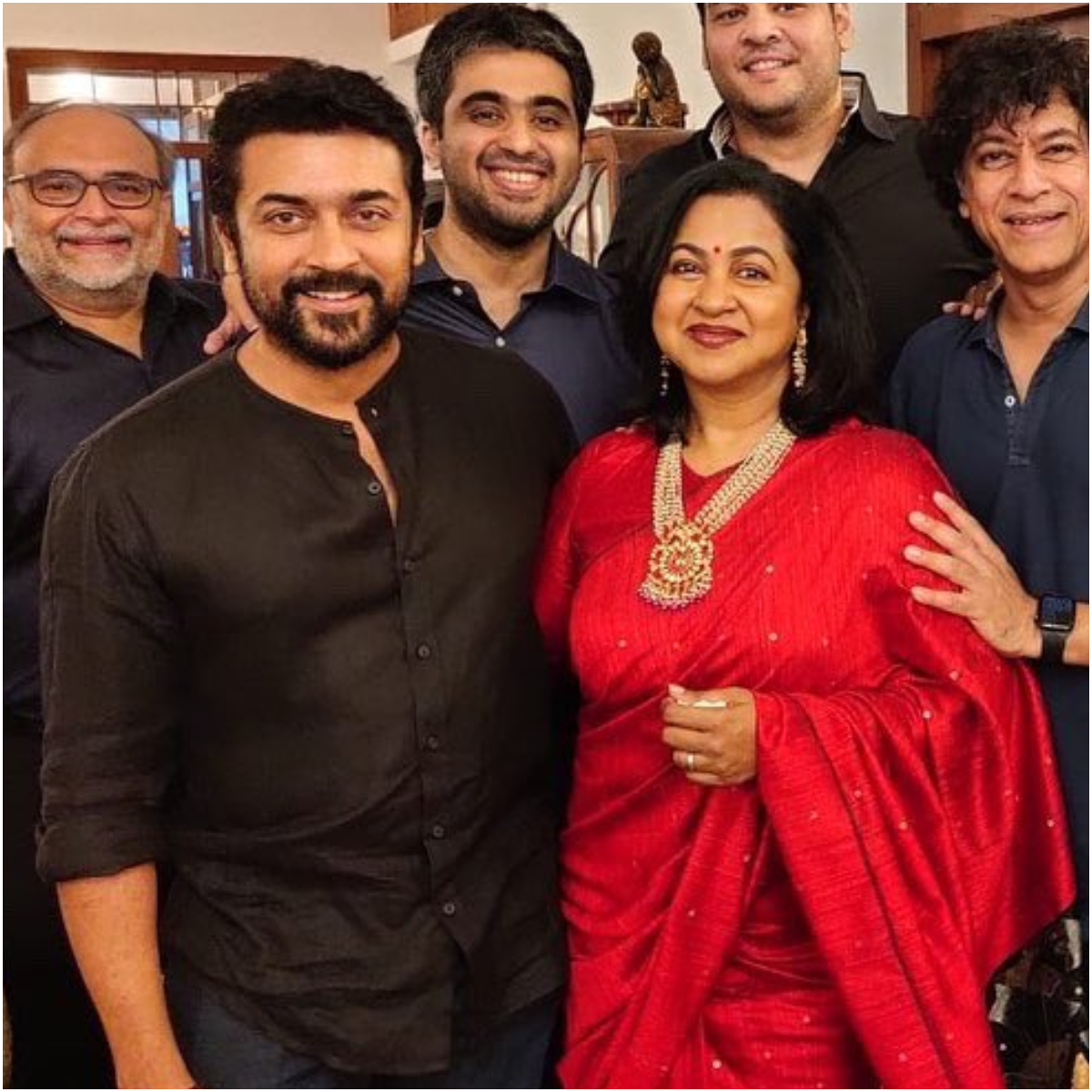 1200px x 1200px - Suriya & Jyothika join Radhika Sarathkumar for a house party with friends;  See PICS | PINKVILLA