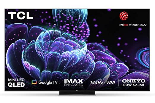 TCL 138.7 cm (55 inches) Smart Mini LED Google TV 55C835