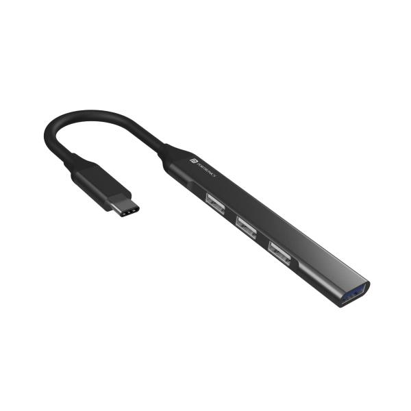 Portronics MPORT 31C 4-in-1 USB Hub