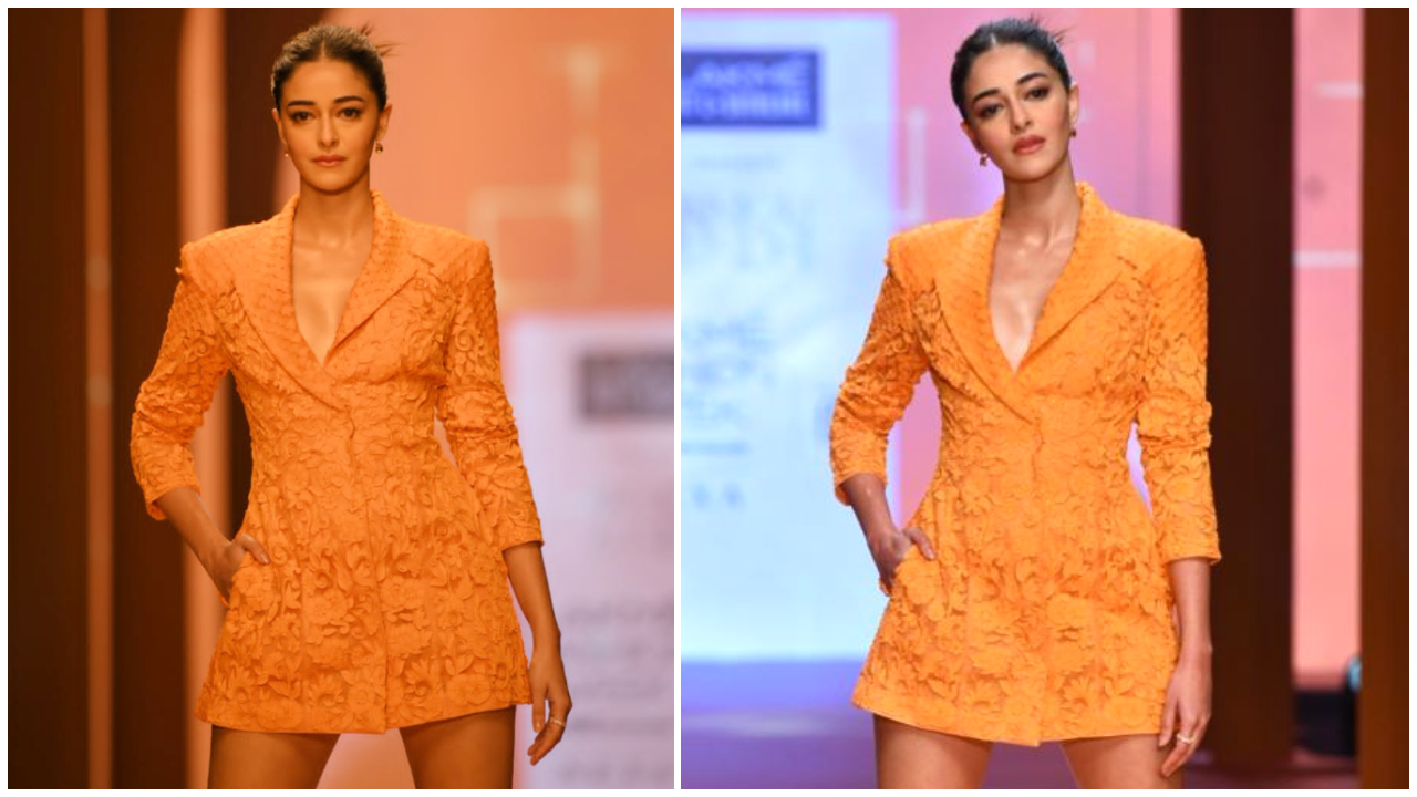 Ananya Panday as a showstopper.