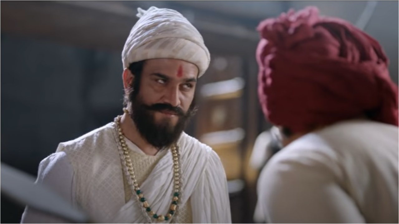 Sharad as Chhatrapati Shivaji Maharaj in Tanahaji