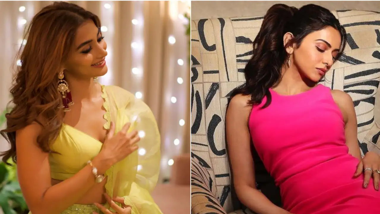 Heroines Sex Blue Movies Trisha - Best and Worst Dressed South Celebs Of The Week: Pooja Hegde, Rashmika  Mandanna to Rakul Preet Singh | PINKVILLA