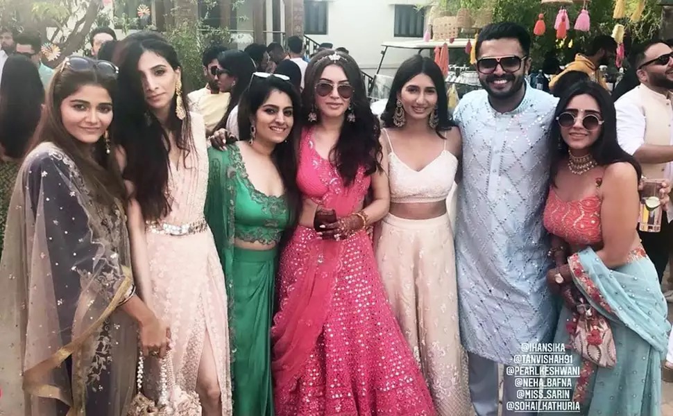 Hansika Motwani's fiancé Sohail Kathuria at actress' brother's wedding