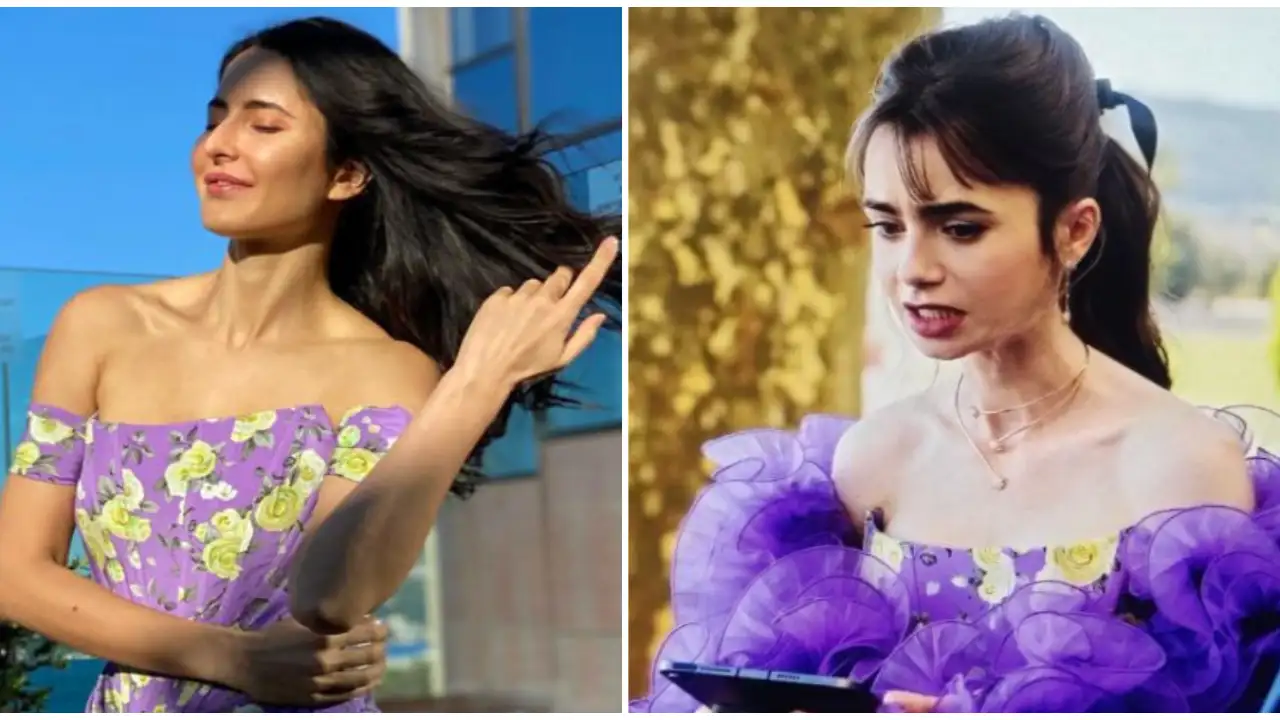 Katrina Kaif Sex Open Video - Fashion Faceoff: Katrina Kaif or Lily Collins, who styled the Giuseppe Di  Morabito floral dress better? | PINKVILLA