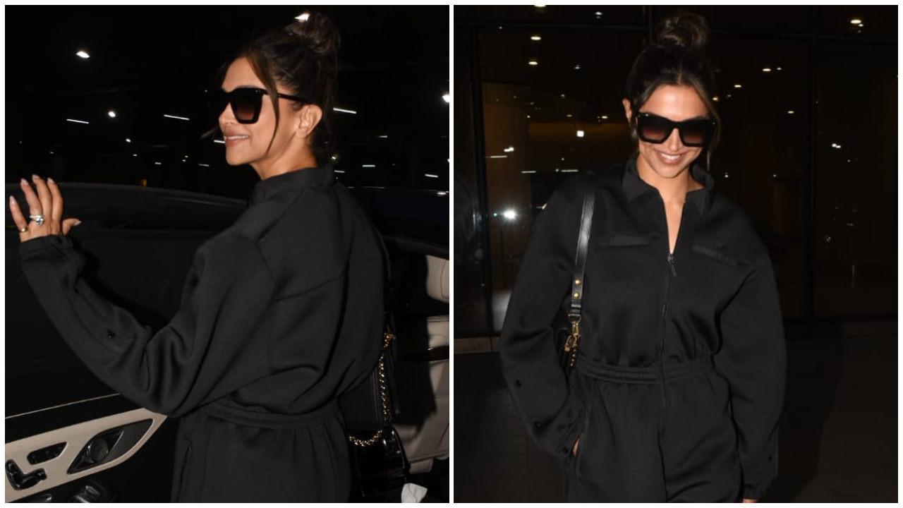Deepika Padukone's jumpsuit for airport look deserves to be in
